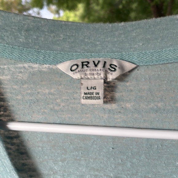 Orvis Woman’s Shirt Made in Cambodia Large - Picture 2 of 4